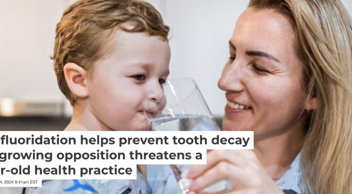 Fluoride is a mineral found in water that strengthens teeth and helps prevent cavities. vitapix/E+ via Getty Images